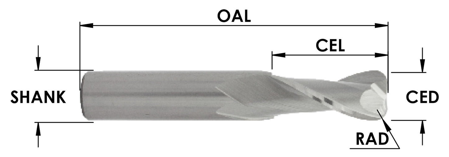 COVE NOSE SPIRAL BIT
