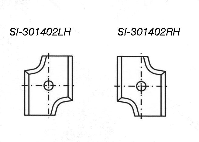 INSERT KNIVES - RADIUS KNIVES