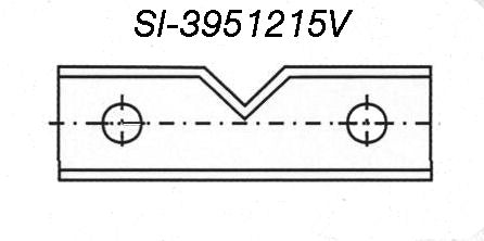 INSERT KNIVES - V GROOVE KNIVES
