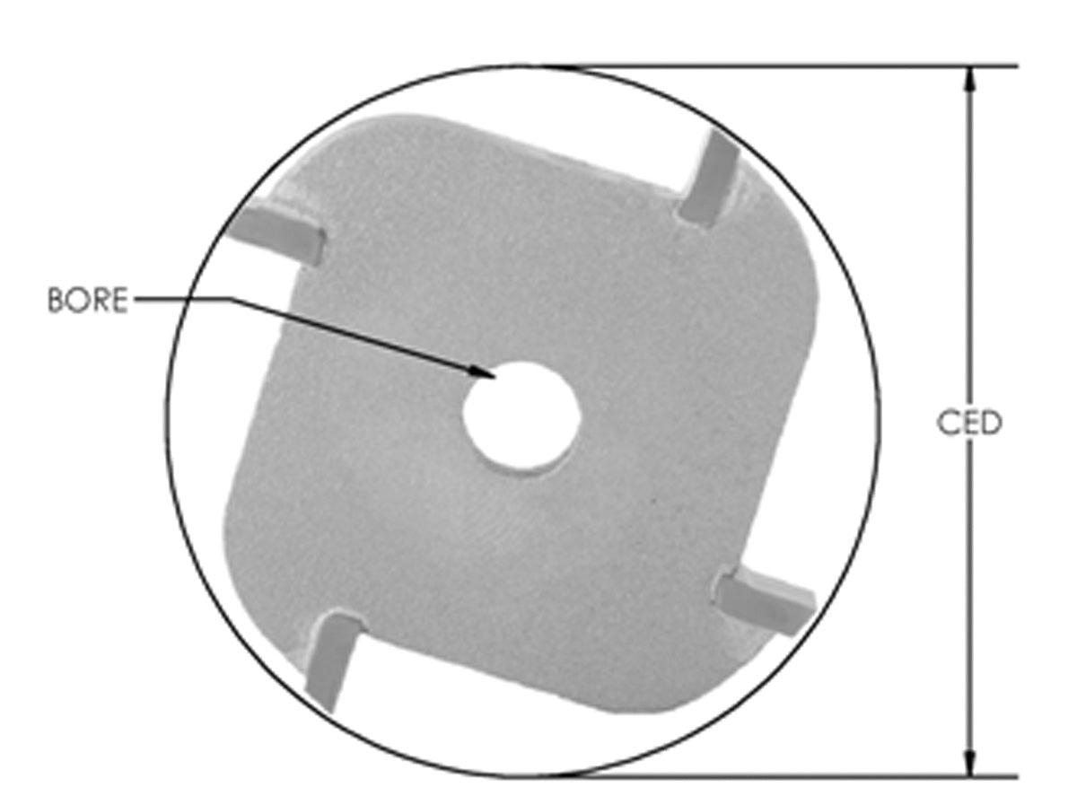 4-WING SLOT CUTTER