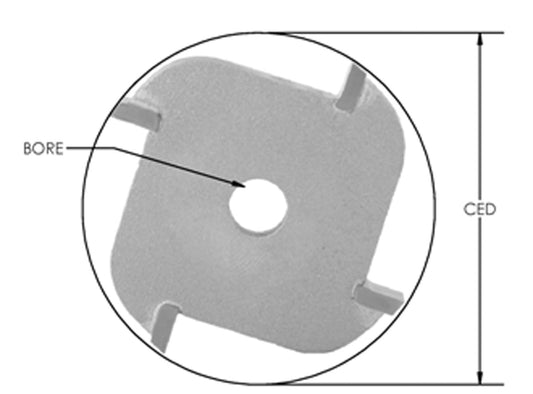 4-WING SLOT CUTTER