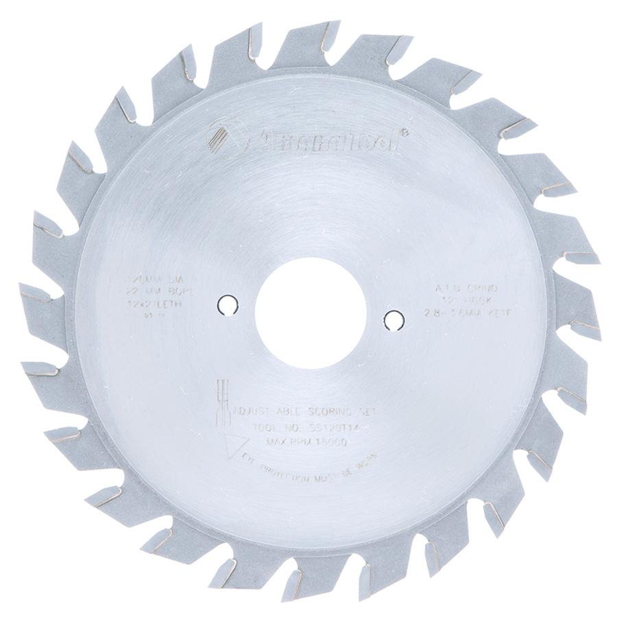 AMANA SS120T14 ADJ. SCORING 120MM/24T 22MM