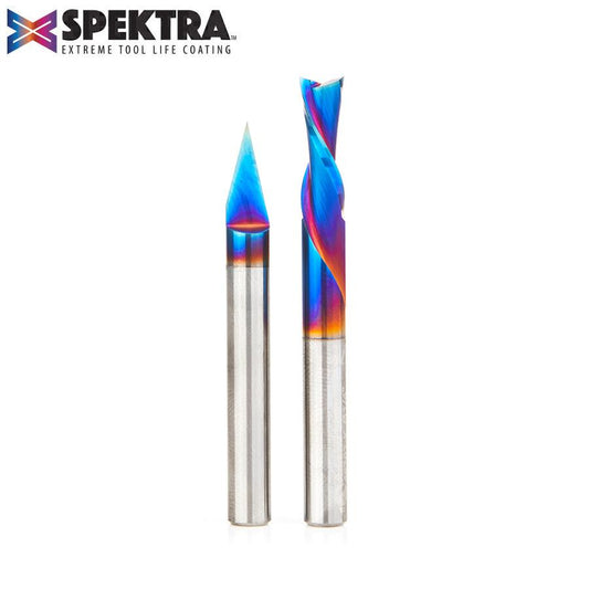 AMANA AMS-115-K 2PC CNC SIGNMAKING PACK 1/4"SK