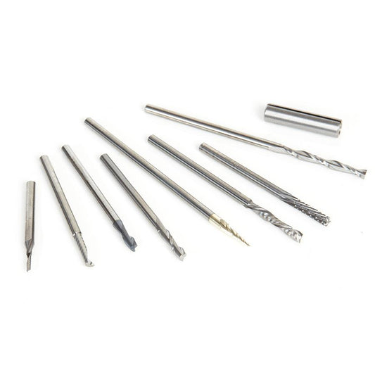 AMANA AMS-171 8PC CNC COLLECTION 1/8 SHK SET