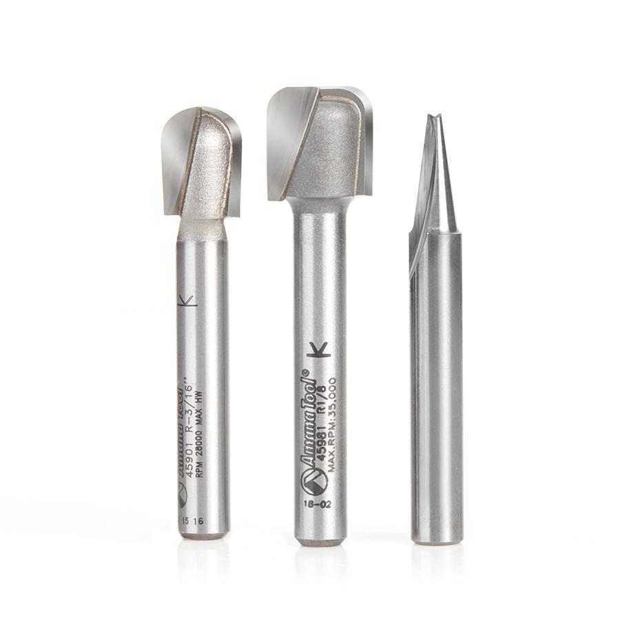 AMANA AMS-186 3PC SIGNMAKING/LETTERING SET