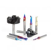 AMANA AMS-261 8PC CNC ADVANCED MASTER SET