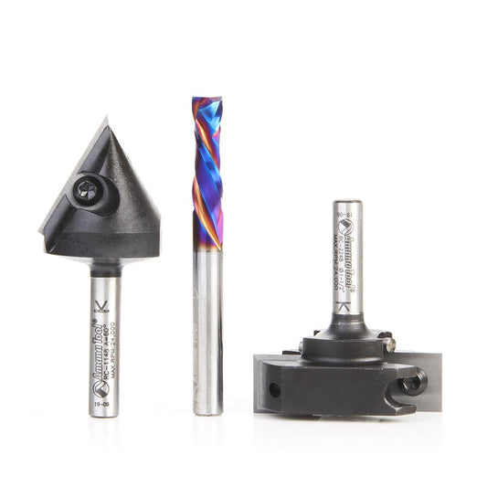 AMANA AMS-267 3PC GENERAL PURPOSE CNC 1/4"SK