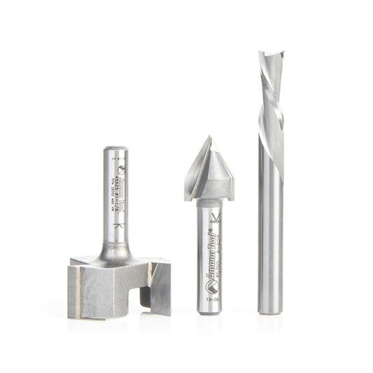 AMANA AMS-285 3PC GENERAL PURPOSE CNC 1/4"SK