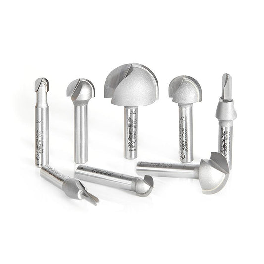 AMANA AMS-420 8-PCS CORE BOX SET 1/4" SHANK