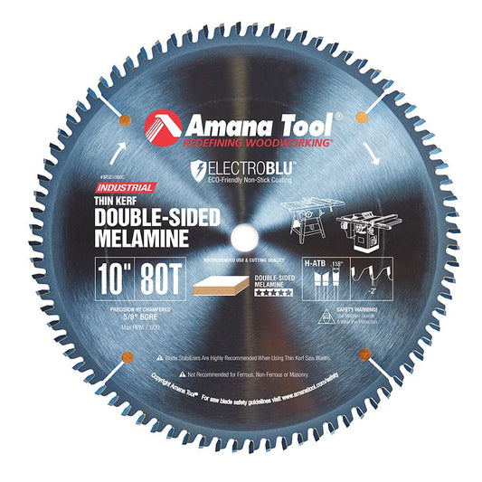 AMANA MSB1080C 10"/80T MELAMINE BLADE H-ATB