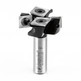Amana Tool:RC-2250 SPOILBOARD 2+2 1-1/2"D 1/2 SHK